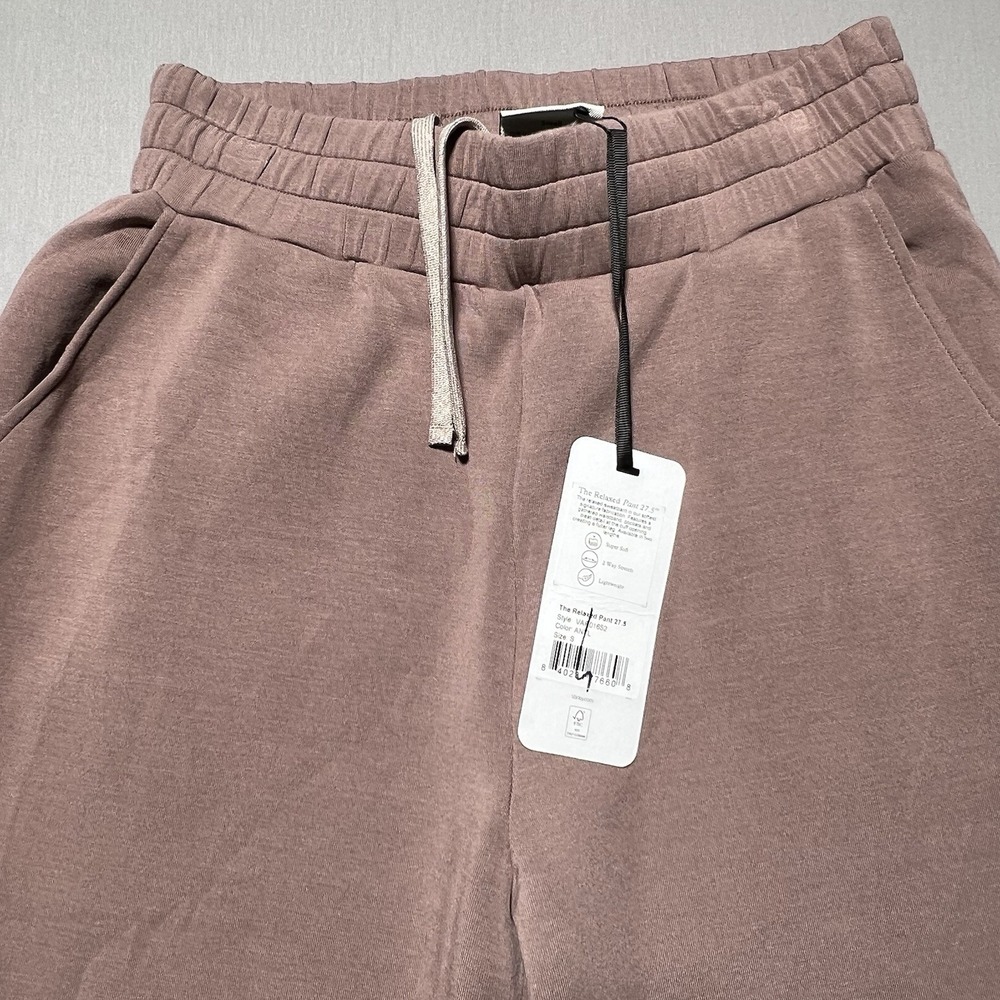 NWT Varley The Relaxed Pant 27.5‎ Women's Small Double Soft Brown $120 - Picture 6 of 16